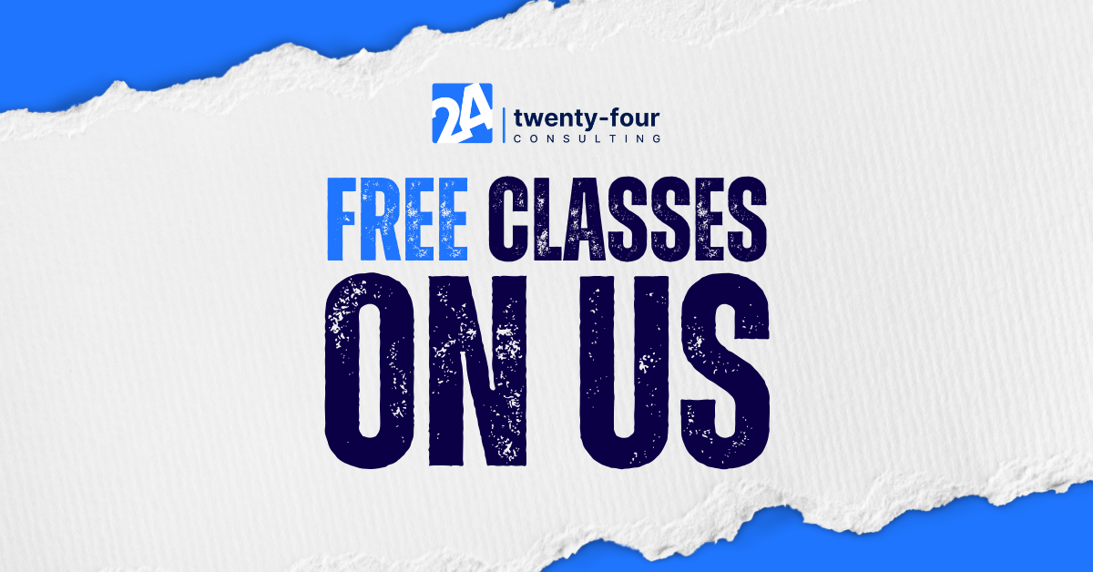 Free Classes on Twenty-Four Consulting